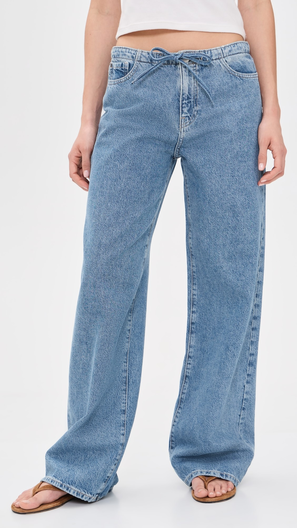The Big Easy Pull On Wide Leg Jeans | Shopbop
