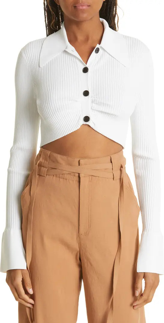 A.L.C. Ashlyn Rib Crop Sweater | Nordstrom | Nordstrom