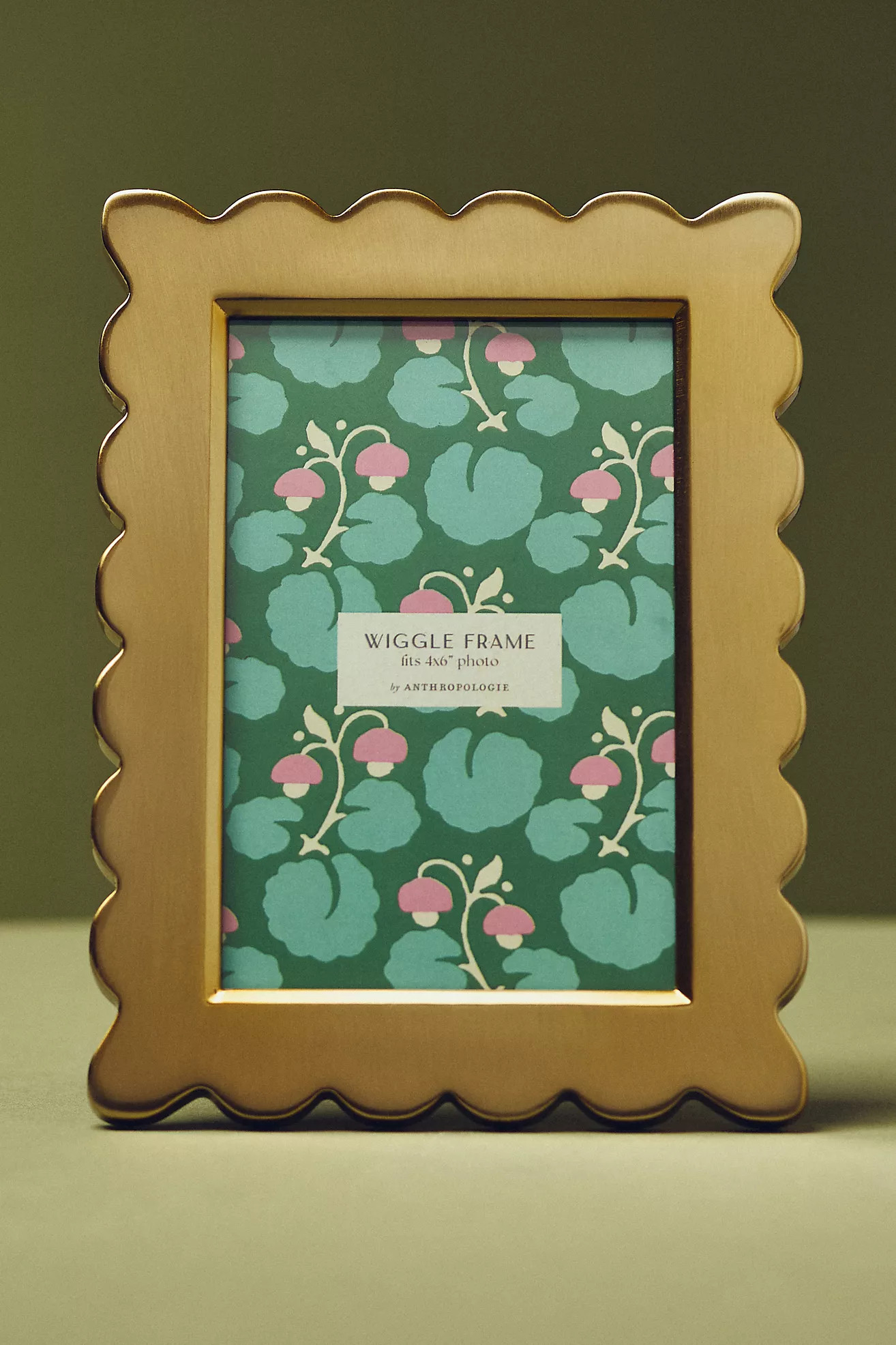 Brass Wiggle Picture Frame | Anthropologie (US)