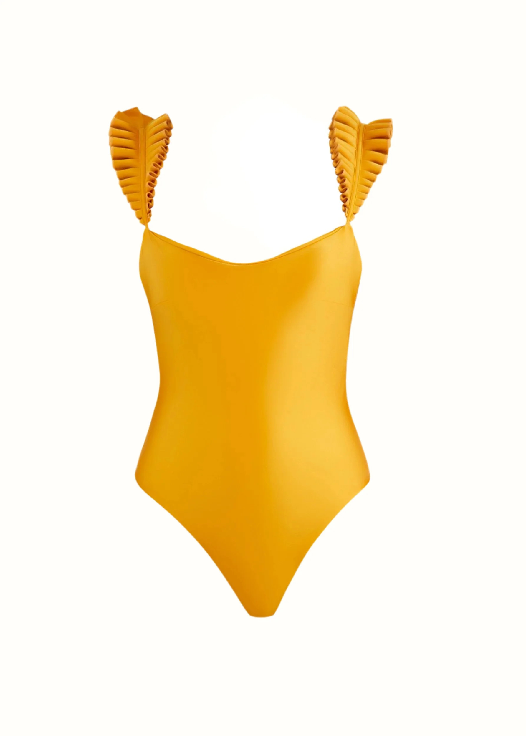 ANDREA IYAMAH TISI ONE PIECE SWIMSUIT - GOLD | ANDREA IYAMAH