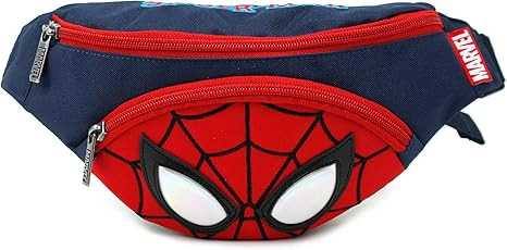 Spider Man Face Small HipSack Waist Pack Fanny Phone Wallet for Kids Teens Adults | Amazon (US)