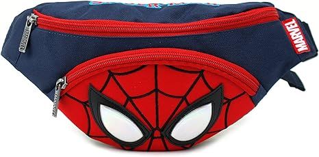 Spider Man Face Small HipSack Waist Pack Fanny Phone Wallet for Kids Teens Adults | Amazon (US)