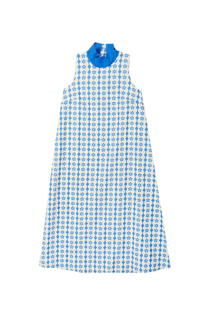 BURU x Bisby Maxi Mod Dress - Azur | Shop BURU