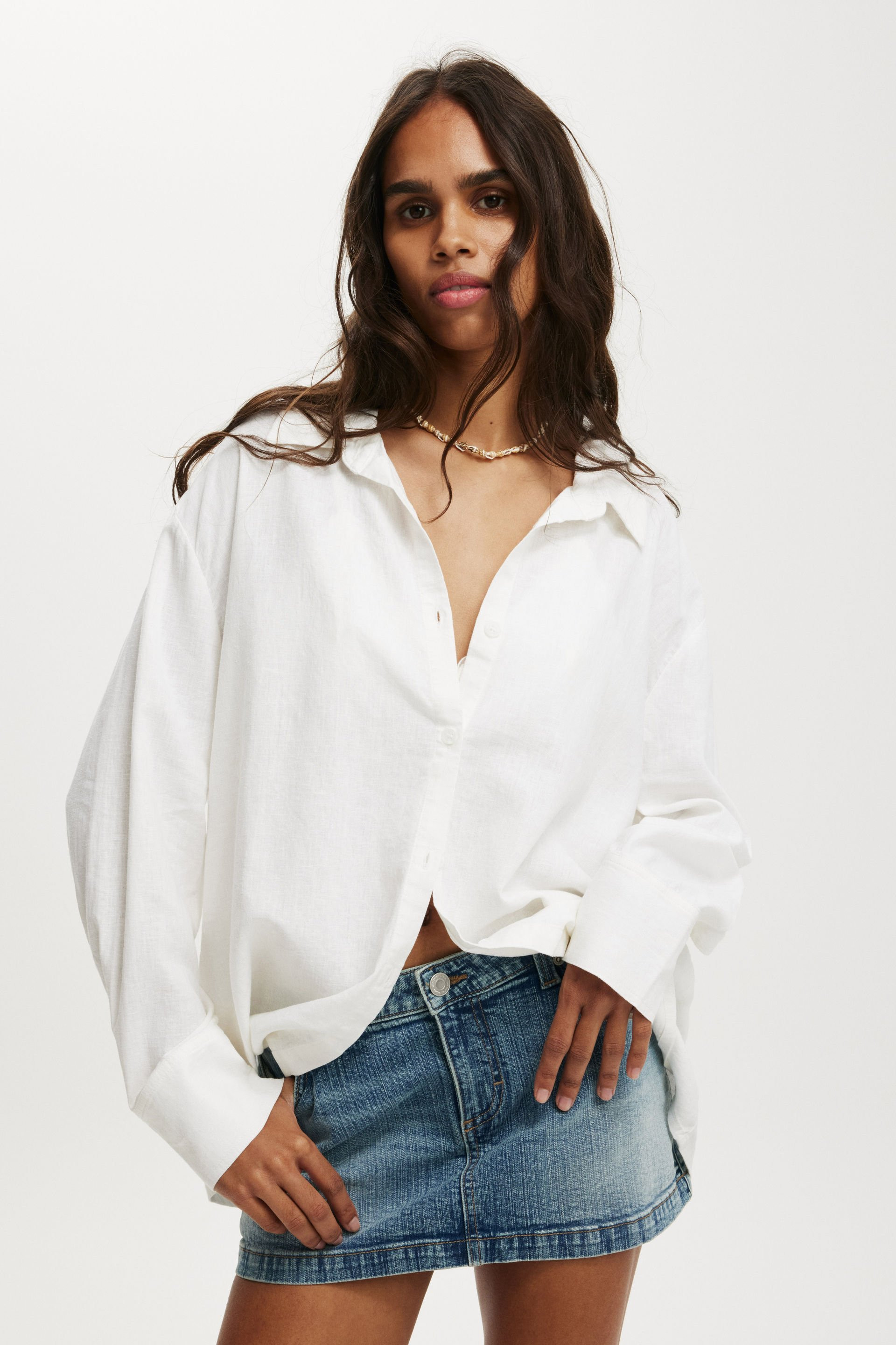 Cotton On Women - Haven Long Sleeve Shirt - White | Cotton On (ANZ)