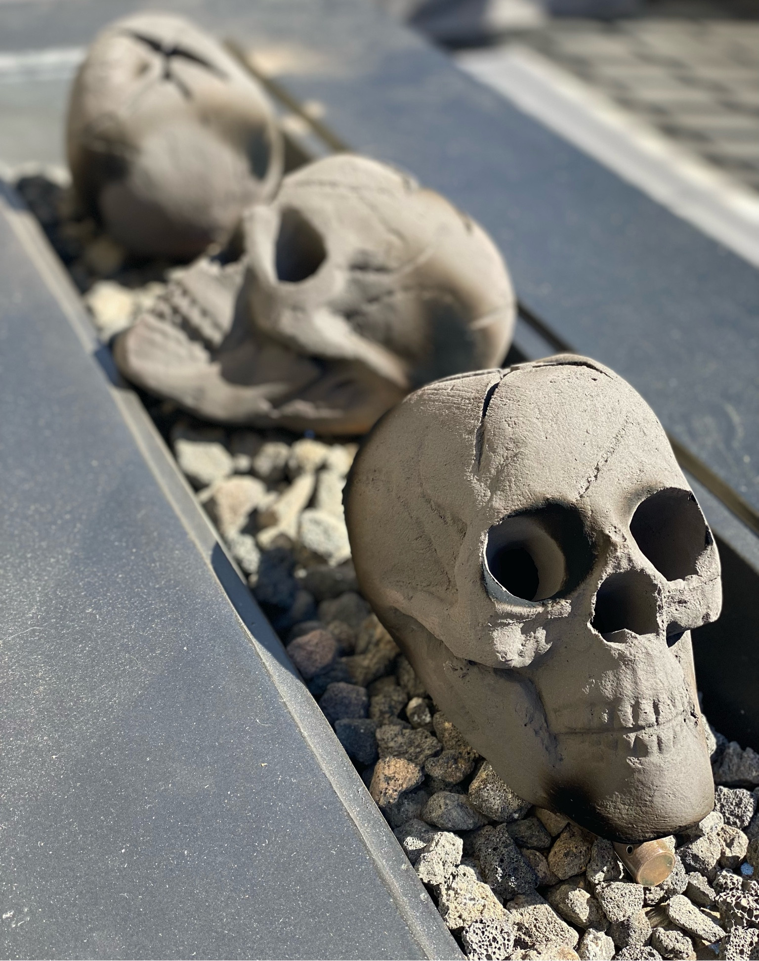 HAPPY FRIDAY THE 13th! 💀 These Ceramic Fireproof Fire Pit Skull Logs are the perfect Halloween Outdoor Decor for a Bonfire, Campfire, Fireplace, or Firepit  

#LTKhome #LTKSeasonal #LTKHalloween