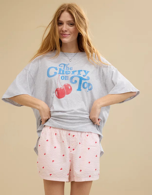 Aerie Sleep Happens Night Tee | Aerie