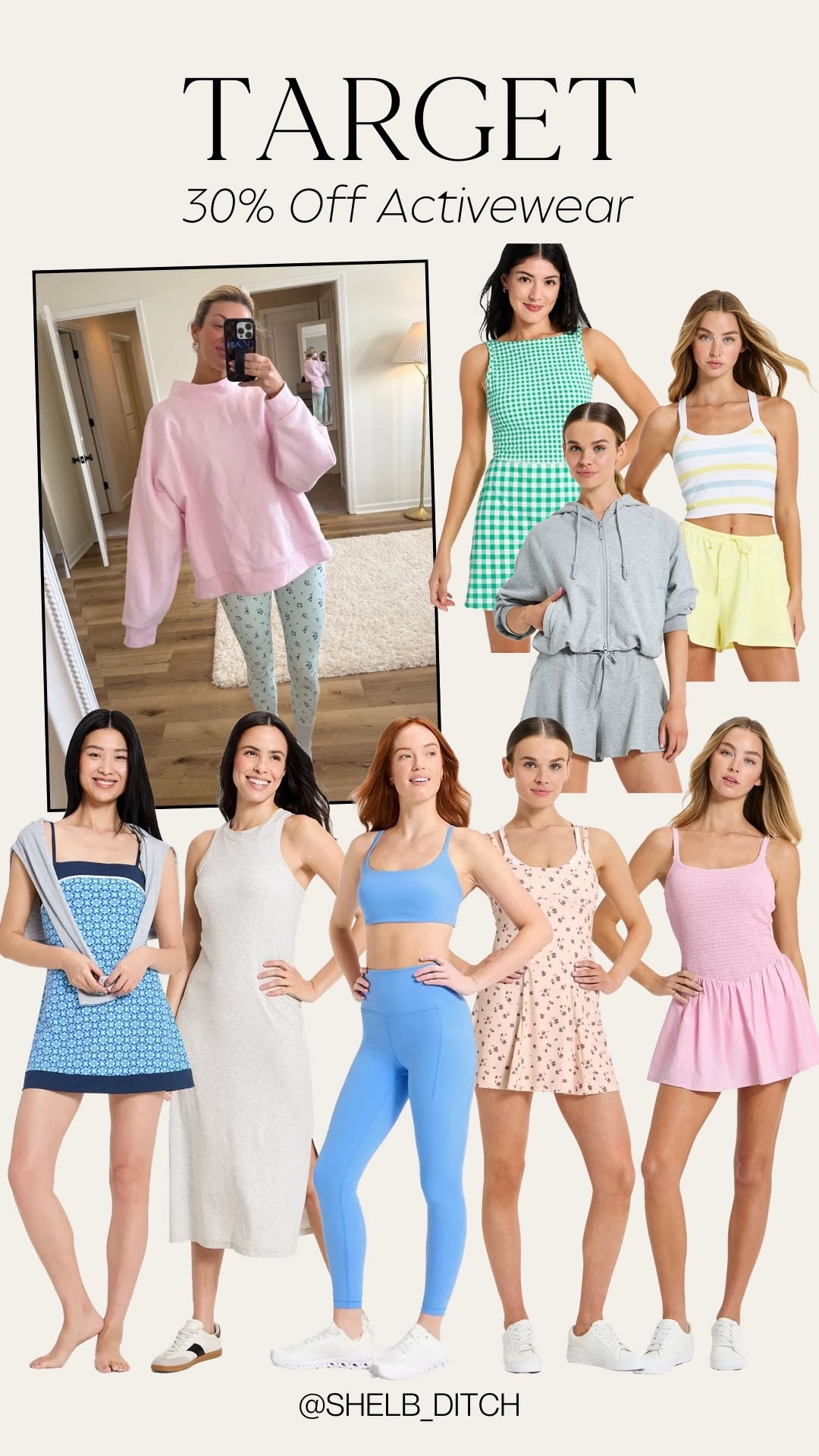 30% off Target activewear. Target deals. Target fashion. Target active set. Target spring activewear. 

#LTKSeasonal #LTKActive #LTKSaleAlert