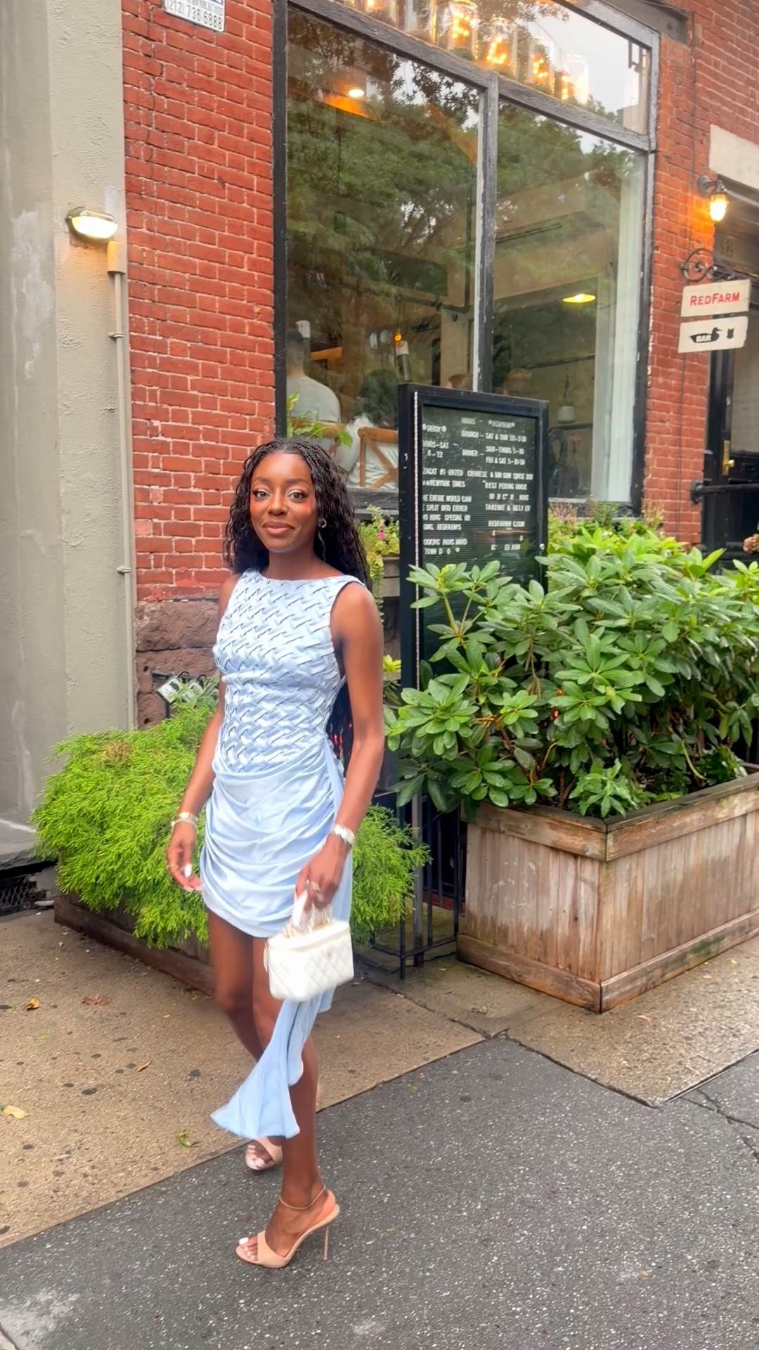 Blue dress 🤍

#LTKgrwm #LTKdayinmylife #LTKootd