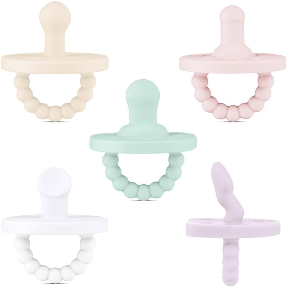 Ryan & Rose Cutie PAT Pacifier Teether (Starter Kit, Girl) | Amazon (US)
