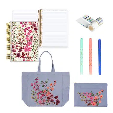 Gardenscape A5 Perpetual Lined Notebook Bundle | Erin Condren | Erin Condren