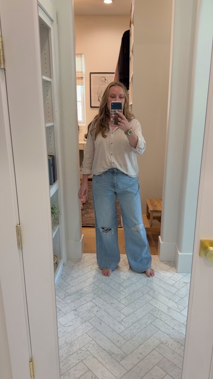 Got some new jeans from @kohls and I love them! Wearing an 8. True to size

#LTKmomlife #LTKgrwm #LTKMidsize