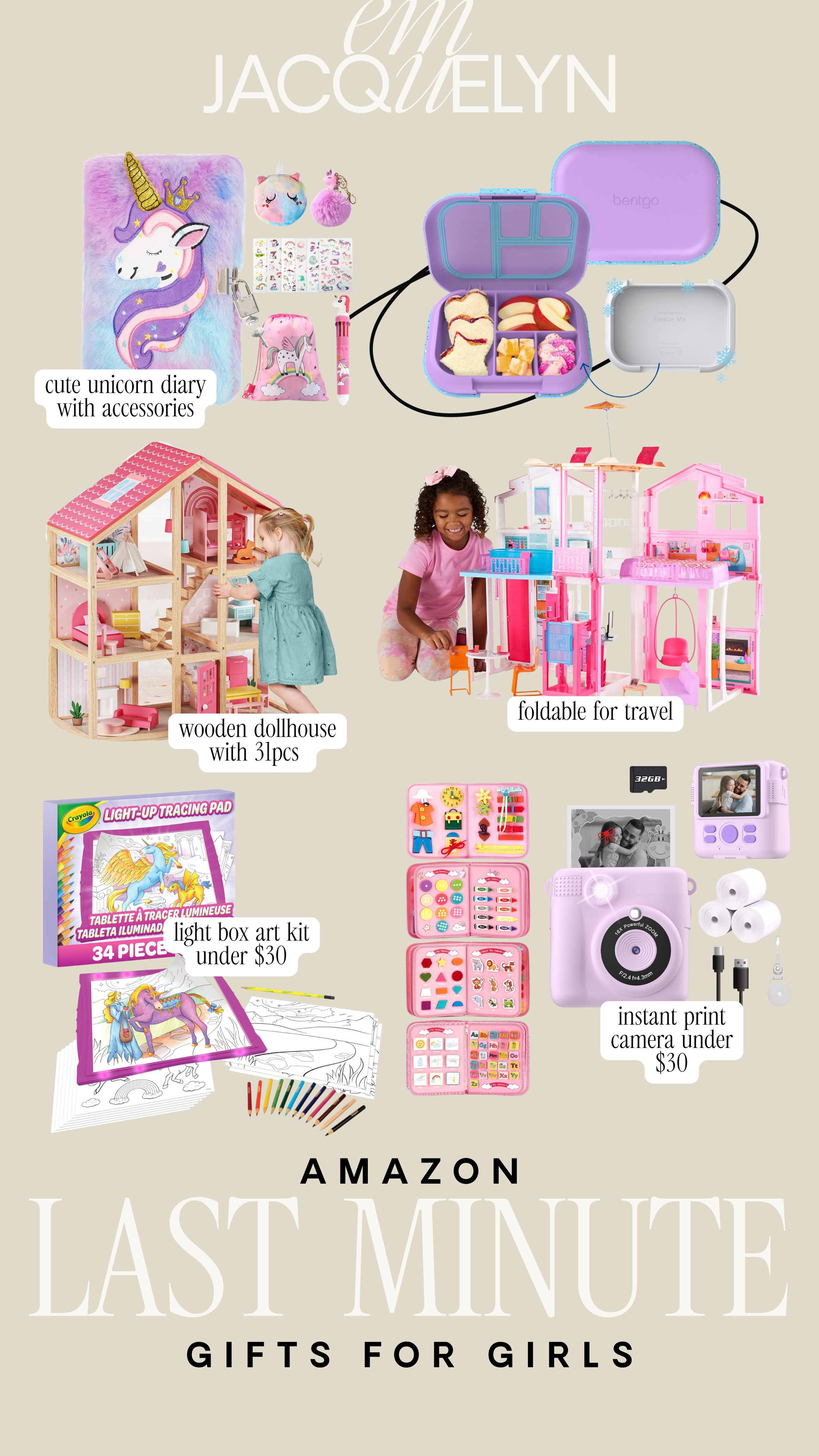 Amazon last minute gifts for girls!

amazon gifts, last minute gifts for girls, gifts for little girls, gift guide 

 #LTKGiftGuide #LTKHoliday #LTKSeasonal