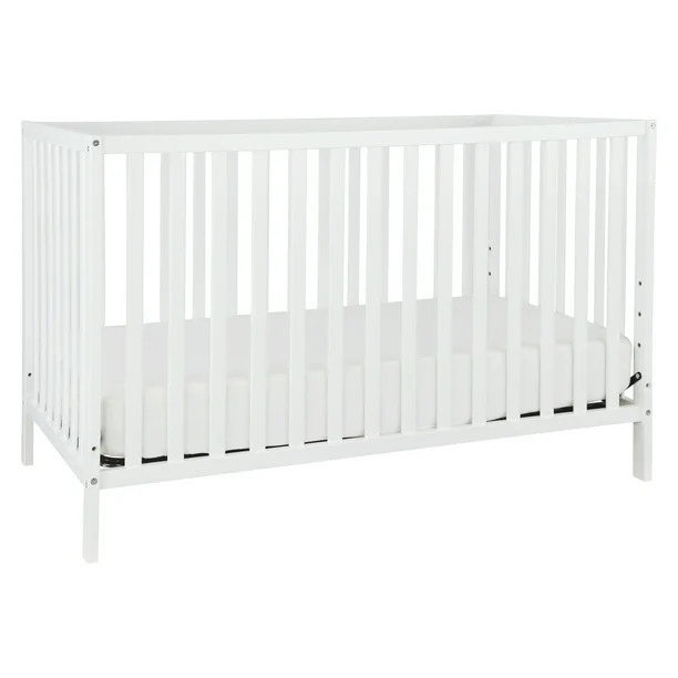 Union 3-in-1 Convertible Crib White | Walmart (US)