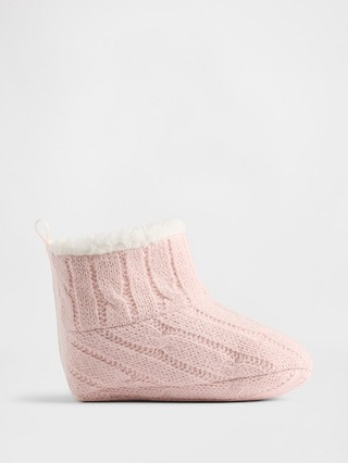 Baby Sherpa-Lined Bootie | Gap (US)