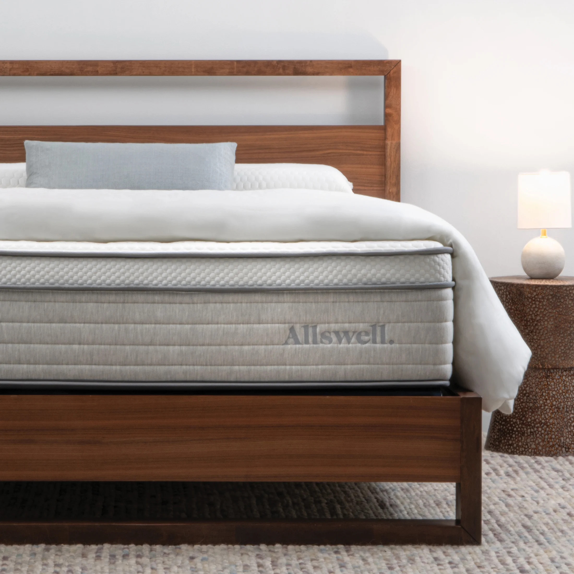 The Allswell Supreme Cooling 14" Bed in a Box Hybrid Mattress, King | Walmart (US)