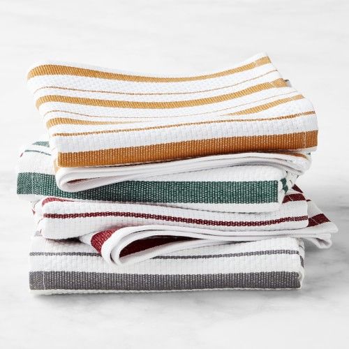 Williams Sonoma Classic Stripe Towels, Set of 4, Multi | Williams-Sonoma