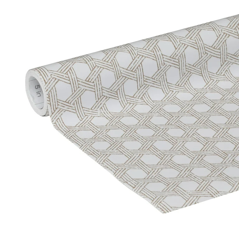 EasyLiner Adhesive Laminate 20 in. x 15 ft. Shelf Liner, Basket Weave | Walmart (US)