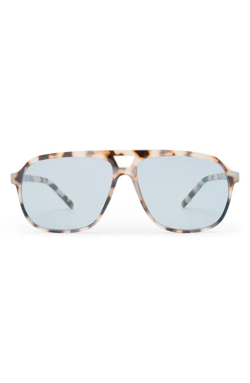 AIRE Monoceros 57mm Aviator Sunglasses in Cookie Tort/smoke Tint at Nordstrom | Nordstrom