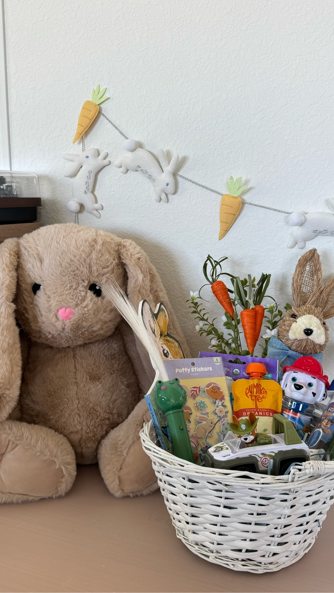 Toddler Easter Basket For A Little Boy #easter #easterbasket
🐰 🐣 ☀️ 🥕 
Bunny & carrot decor are from hobby lobby 

#LTKBaby #LTKmomlife #LTKKids