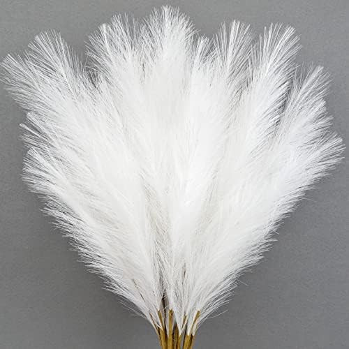8 PCS Faux Pampas Grass 38"/3.1ft Tall Artificial Pompous Grass Large Fake Pompas Branches Plants Fl | Amazon (US)