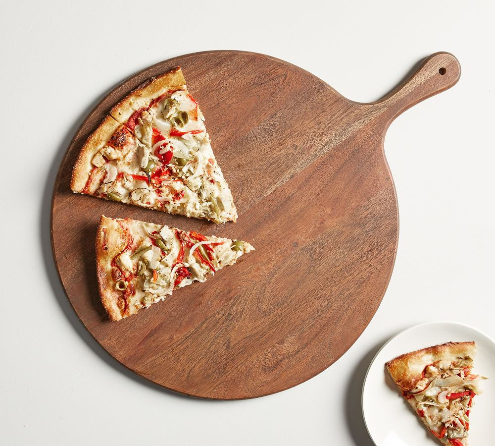 Chateau Handcrafted Acacia Wood Pizza Paddle | Pottery Barn (US)