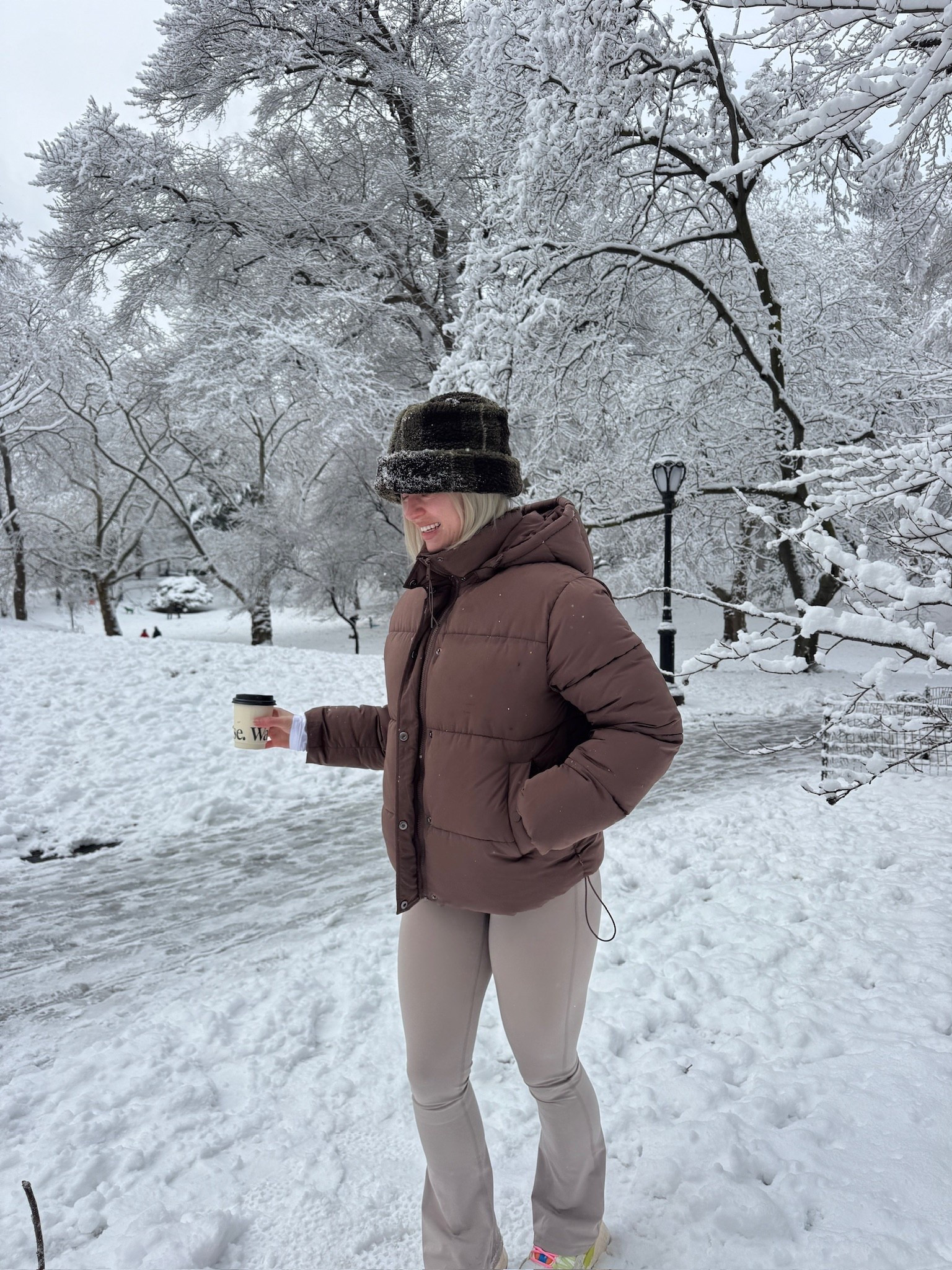 perfect outfit for walking in super cold weather 

cotton on, puffer jacket, fleece leggings, faux fur hat

#LTKootd #LTKHoliday