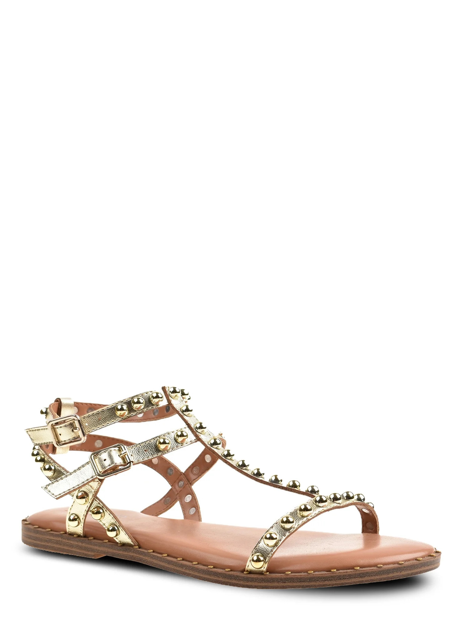PORTLAND by Portland Boot Company Women's Studded Gladiator Sandal - Walmart.com | Walmart (US)