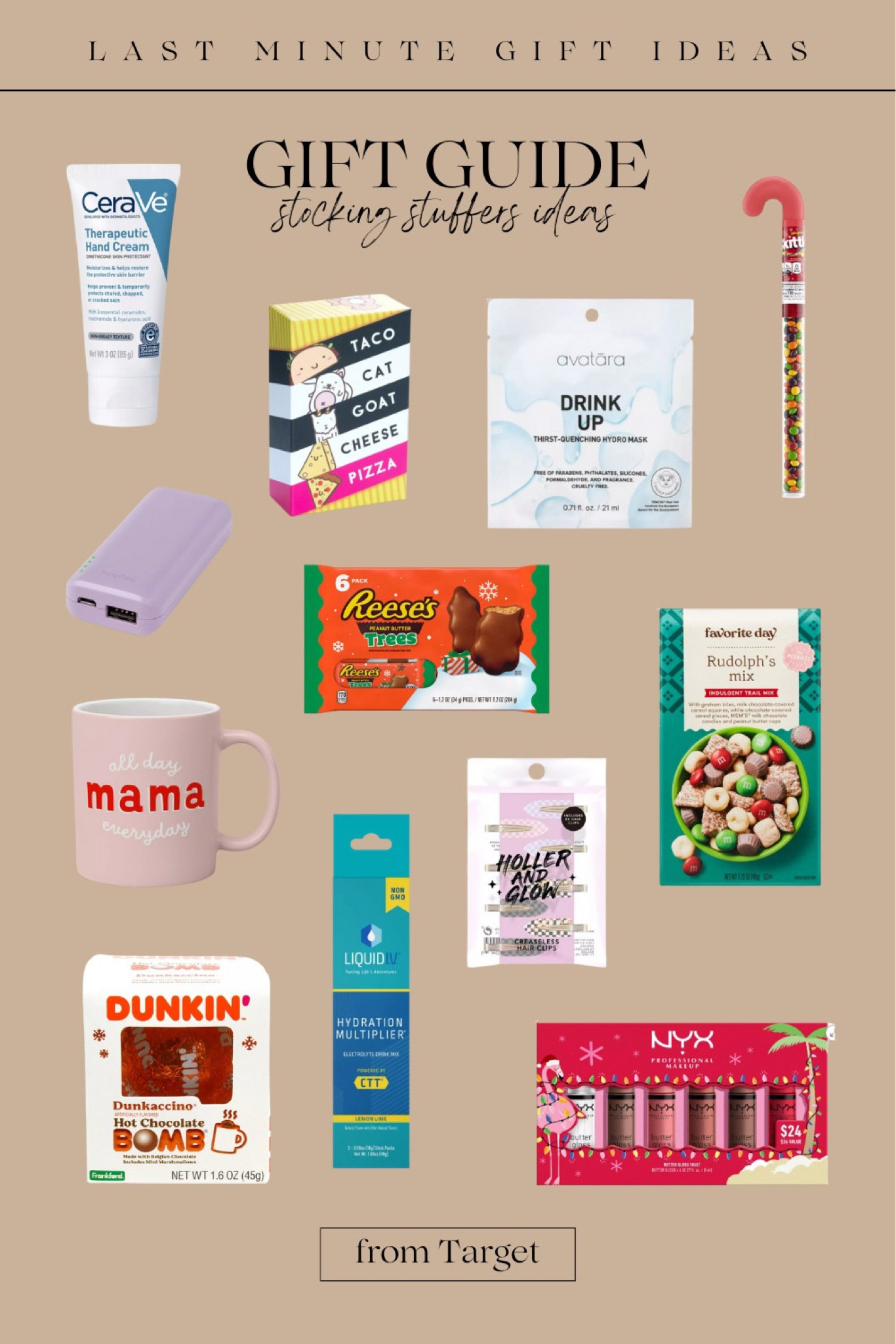 GIFT GUIDE 🎁 | Last minute stocking stuffers ideas from Target!

#LTKHoliday #LTKGiftGuide