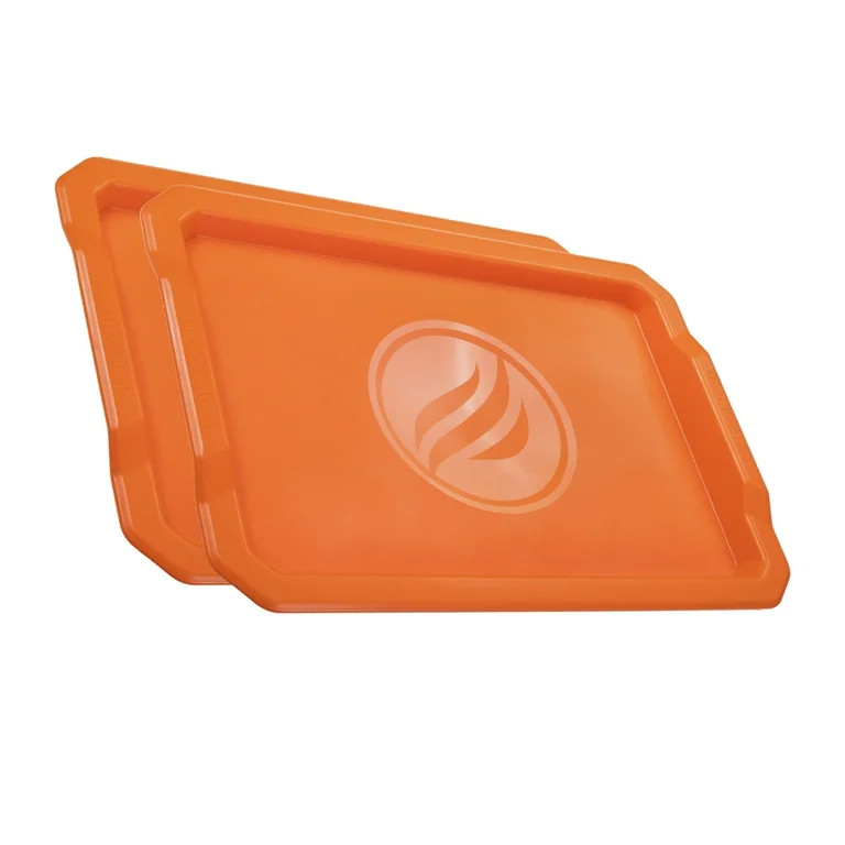 Blackstone Rectangle Griddle Serving Trays in Orange, 2-Pack | Walmart (US)