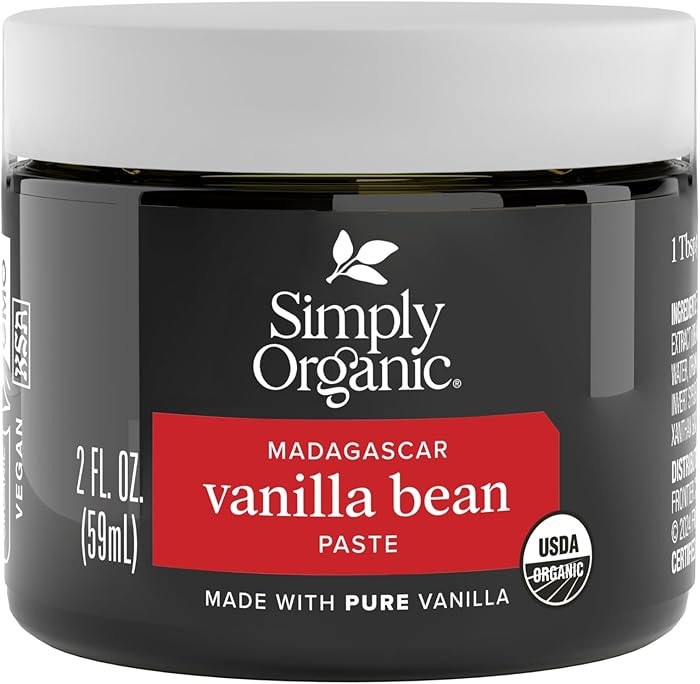 Simply Organic Vanilla Bean Paste, Organic, 2 Fluid Ounce | Amazon (US)
