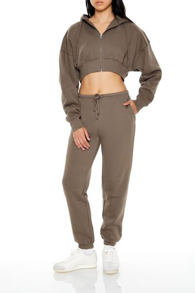 Fleece Drawstring Joggers | Forever 21