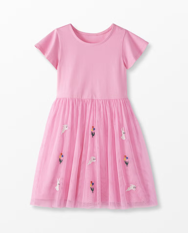 Recycled Easter Tulle Dress | Hanna Andersson