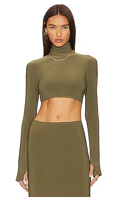 Slim Fit Turtle Top
                    
                    Norma Kamali | Revolve Clothing (Global)