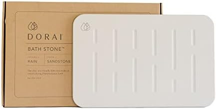 Dorai Home Bath Stone – Luxury Bath Mat – Instantly Removes Water – Non-Slip Surface – Mo... | Amazon (US)