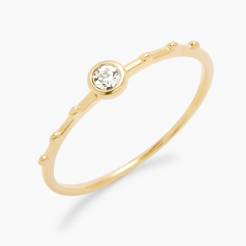 Poppy Extra Thin Ring | Brook and York