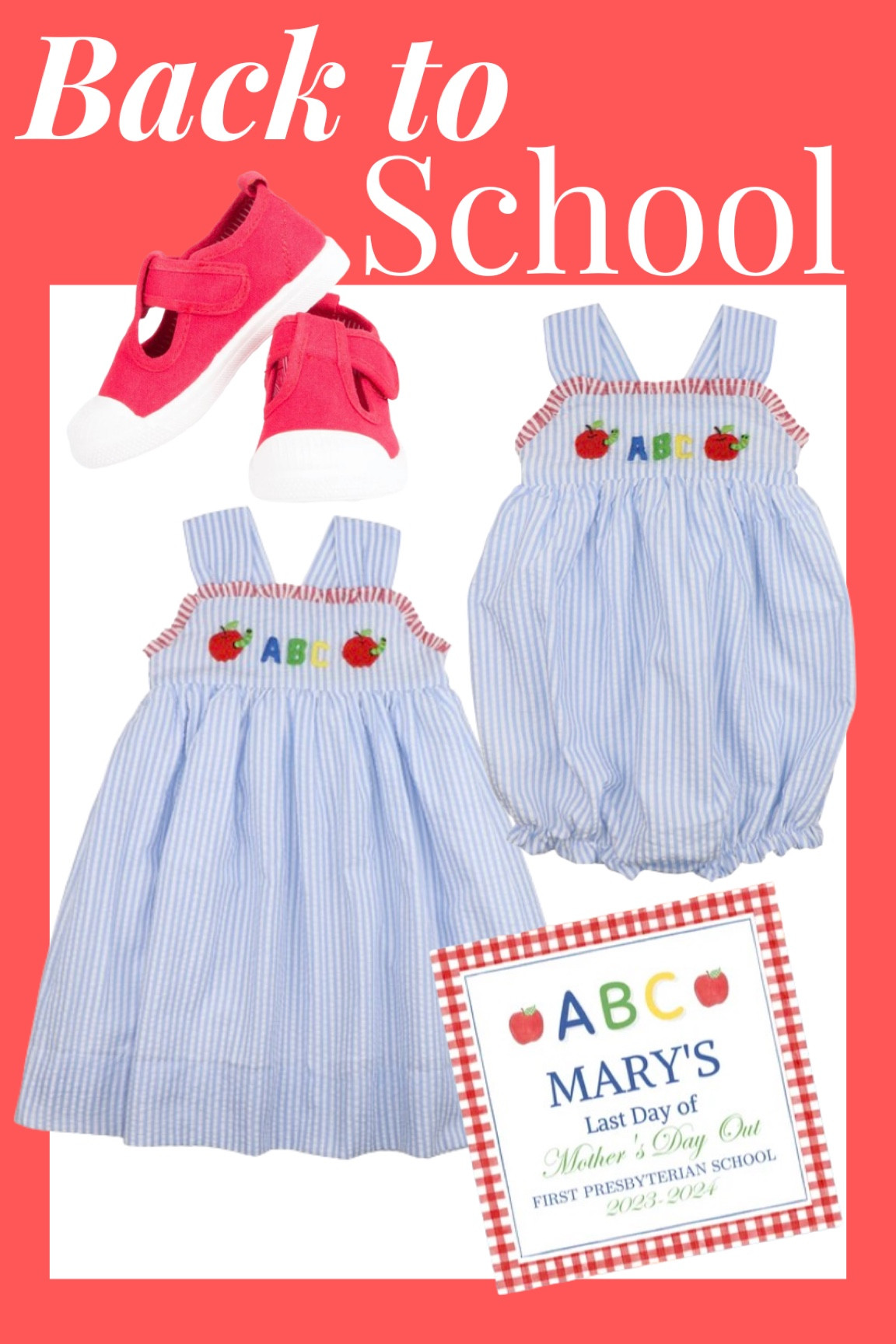 Back to school outfits from Cecil and Lou, with Chus shoes and a first day of school sign! 

#LTKBacktoSchool #LTKKids #LTKFamily