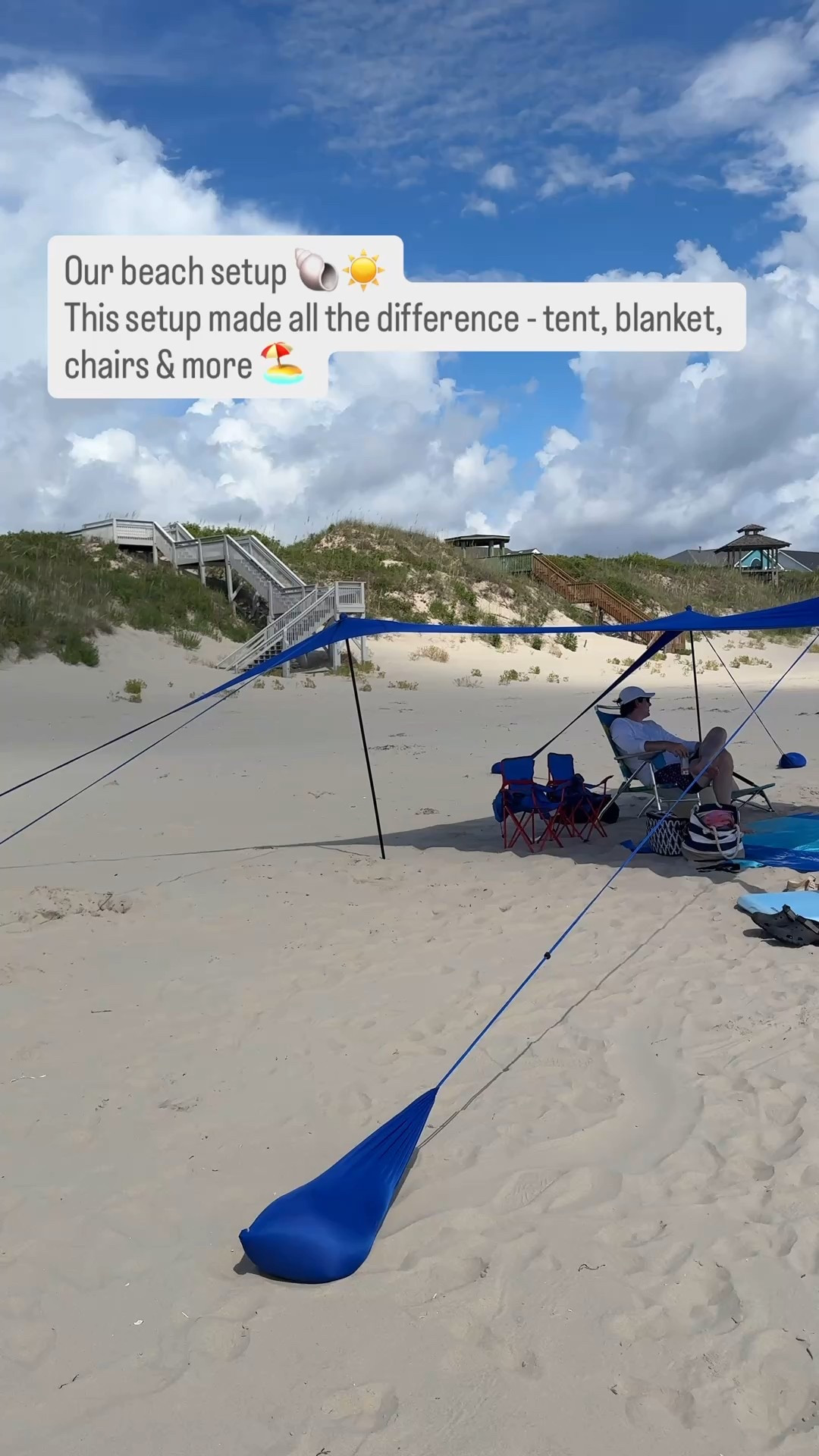 Beach day essentials, but make it comfy 🐚☀️
We had the best setup this trip — from the tent to the chairs and everything in between. I’ve got it all linked and it’s QuickShip if you’re heading out on a summer getaway soon. 🌅
#BeachTrip #SummerEssentials #QuickShipFinds #BeachSetup #summer #swimsuit 


#LTKU #LTKSeasonal #LTKFamily