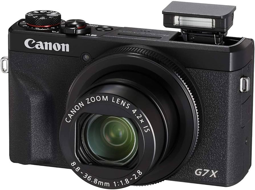 Canon PowerShot G7X Mark III Digital 4K Vlogging Camera, Vertical 4K Video Support with Wi-Fi, NFC and 3.0-Inch Touch Tilt LCD, Black | Amazon (US)