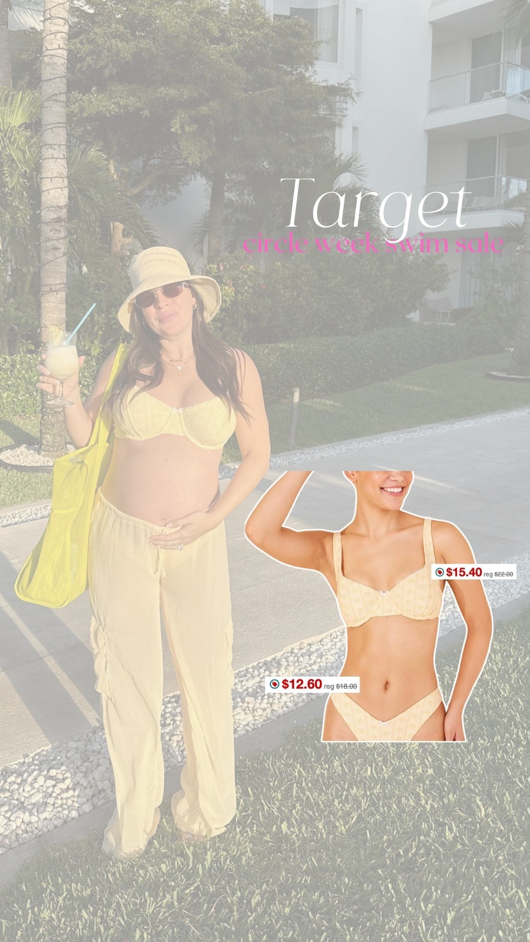 Target circle week swim sale! This butter yellow is so adorable! 

#LTKSaleAlert #LTKSwim #LTKSeasonal