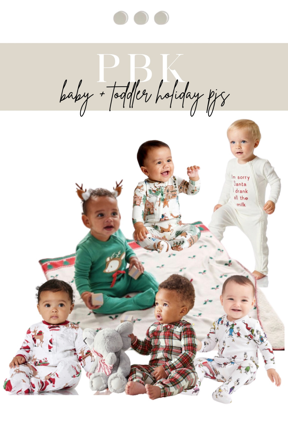 PBK—baby + toddler holiday pjs!🎄 

#baby #babyboy #babyboyoutfits #newborn #newbornpjs #newbornfooties #babyfooties #babyholidaypjs #kidsholidaypjs #holidaypjs #christmaspjs #genderneutral #outfits #santaphotos #santaphotooutfits #holidayphotos #christmasphotos #zipperedfooties #zipperedonesie #pbk #pbkfinds #pbkholidaypjd #pbkholiday #pbksale #toddlerpjs #holidayonesie #christmaspjs #christmasonesie #zipperedonesie #footies #babyfooties #convertiblefooties #babyfinds #babyclothing #babyclothes #holidaynewarrivals ##babyregistry #babyregistrymusthaves #babyshowergifts #babyshower #seasonalpjs #seasonalfinds #familychristmasphotos #ltkfindsunder50 

#LTKkids #LTKbaby #LTKHoliday