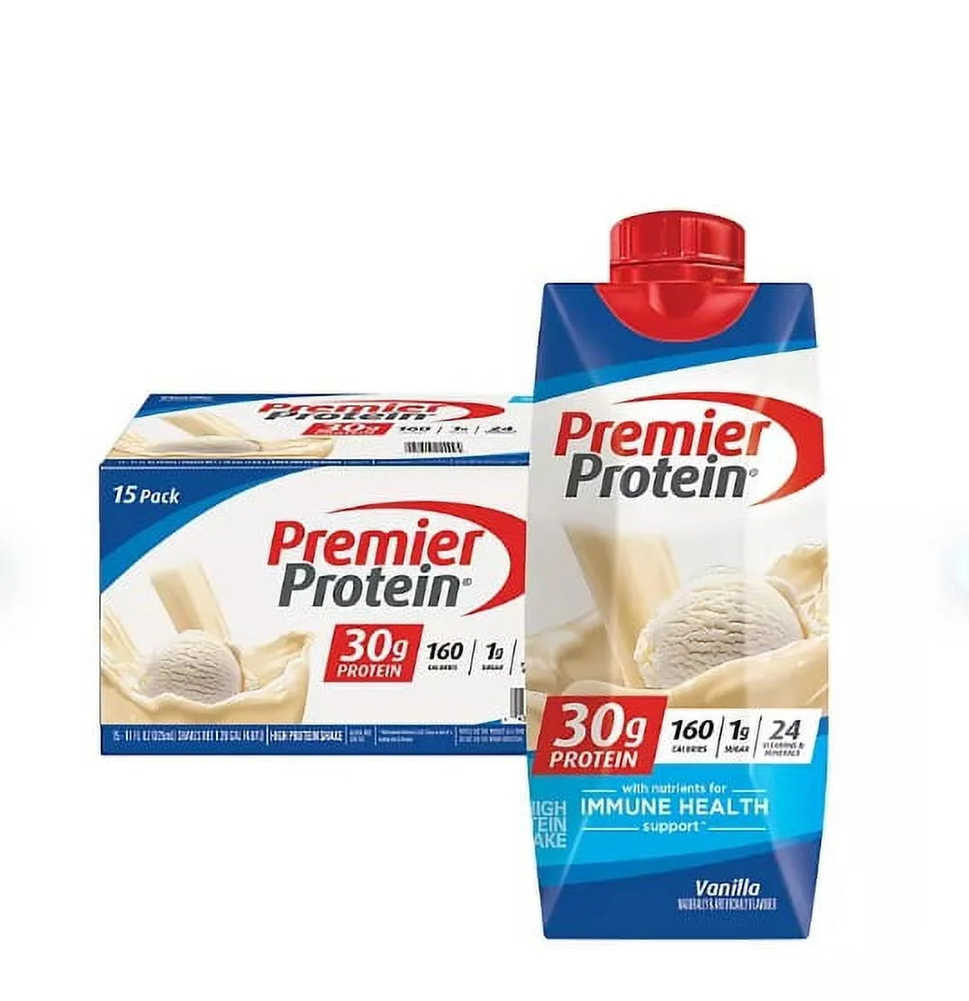 Premier Protein 30g. High Protein Shake, Vanilla (11 fl. oz., 15 pk.) | Walmart (US)