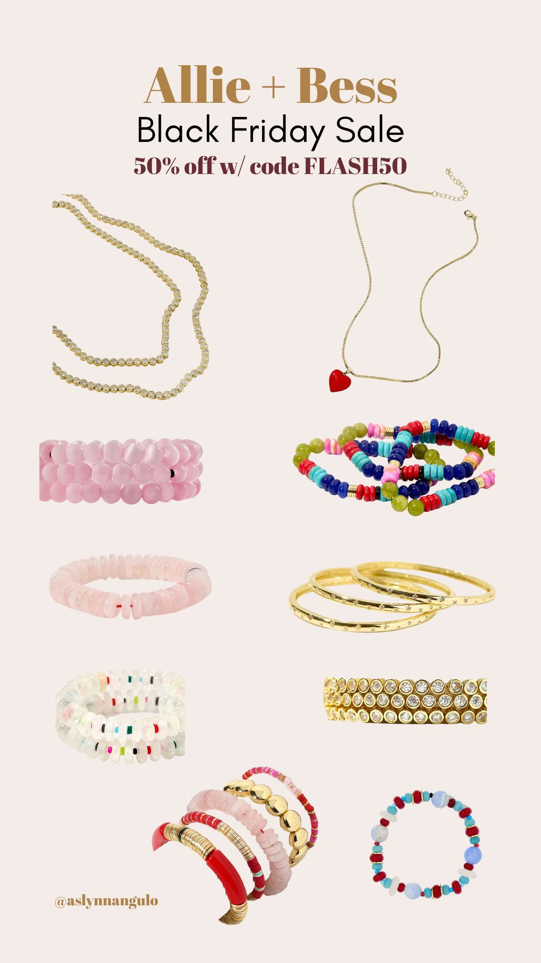 All of this super CUTE jewelry is 50% OFF!!!

Reminder-
These would make the best gifts!
Don't forget:
Your MIL
Your SIL
Bestie
Bestie's kids
Kids' Teachers
School Secretary


 

 #LTKCyberWeek #LTKGiftGuide #LTKSaleAlert