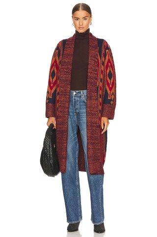 Joie Atya Cardigan in Sun Dried Tomato Multi from Revolve.com | Revolve Clothing (Global)