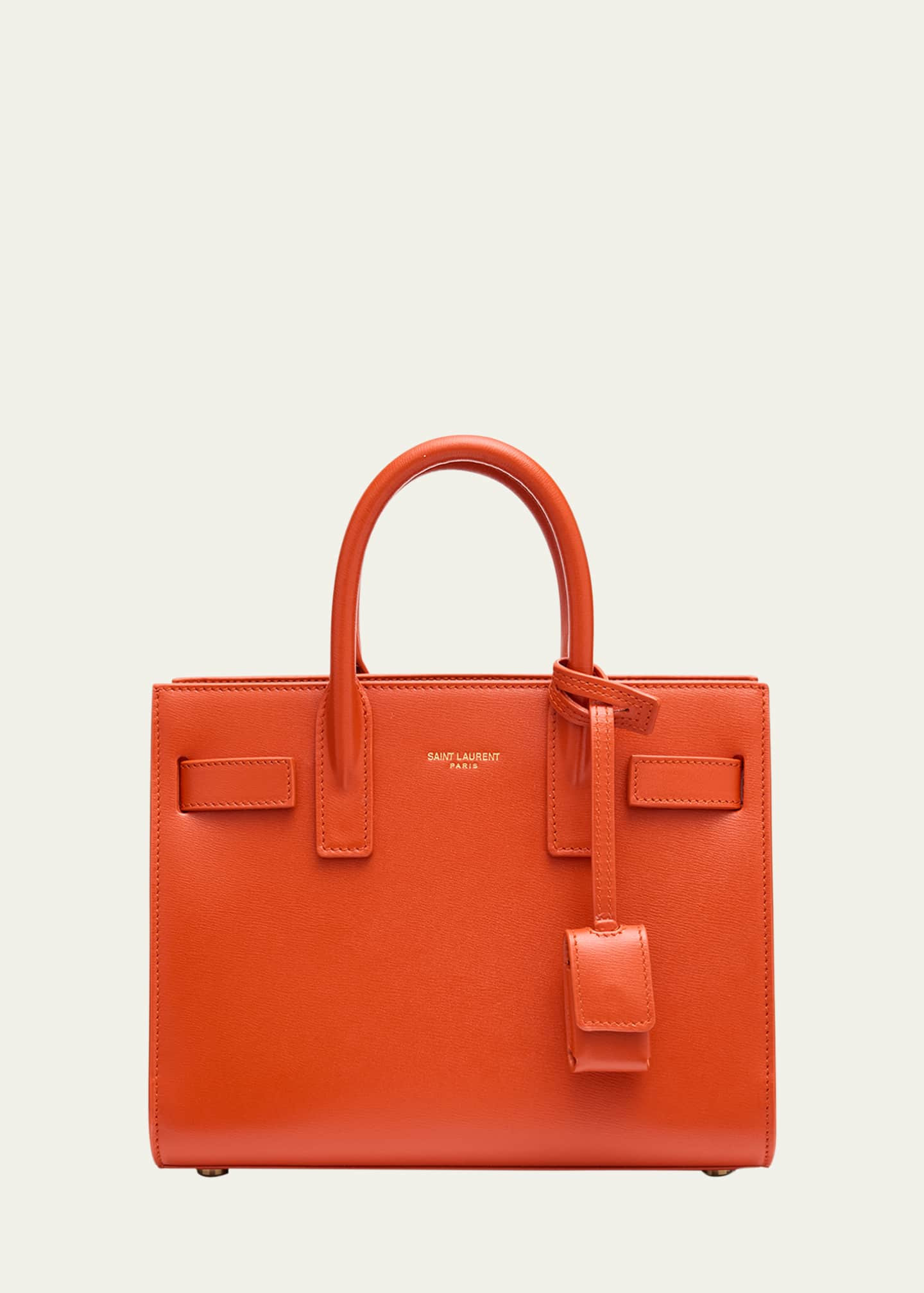 Saint Laurent Sac De Jour Nano Top-Handle Bag in Smooth Leather | Bergdorf Goodman