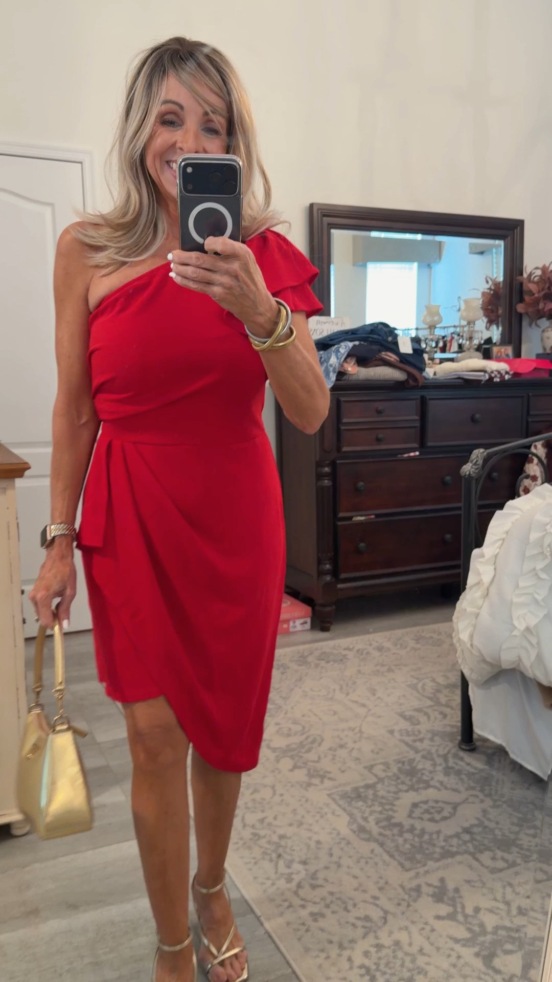 Wedding guest dress when the attire is cocktail!
Wearing a medium

#LTKOver40 #LTKSaleAlert #LTKWedding
