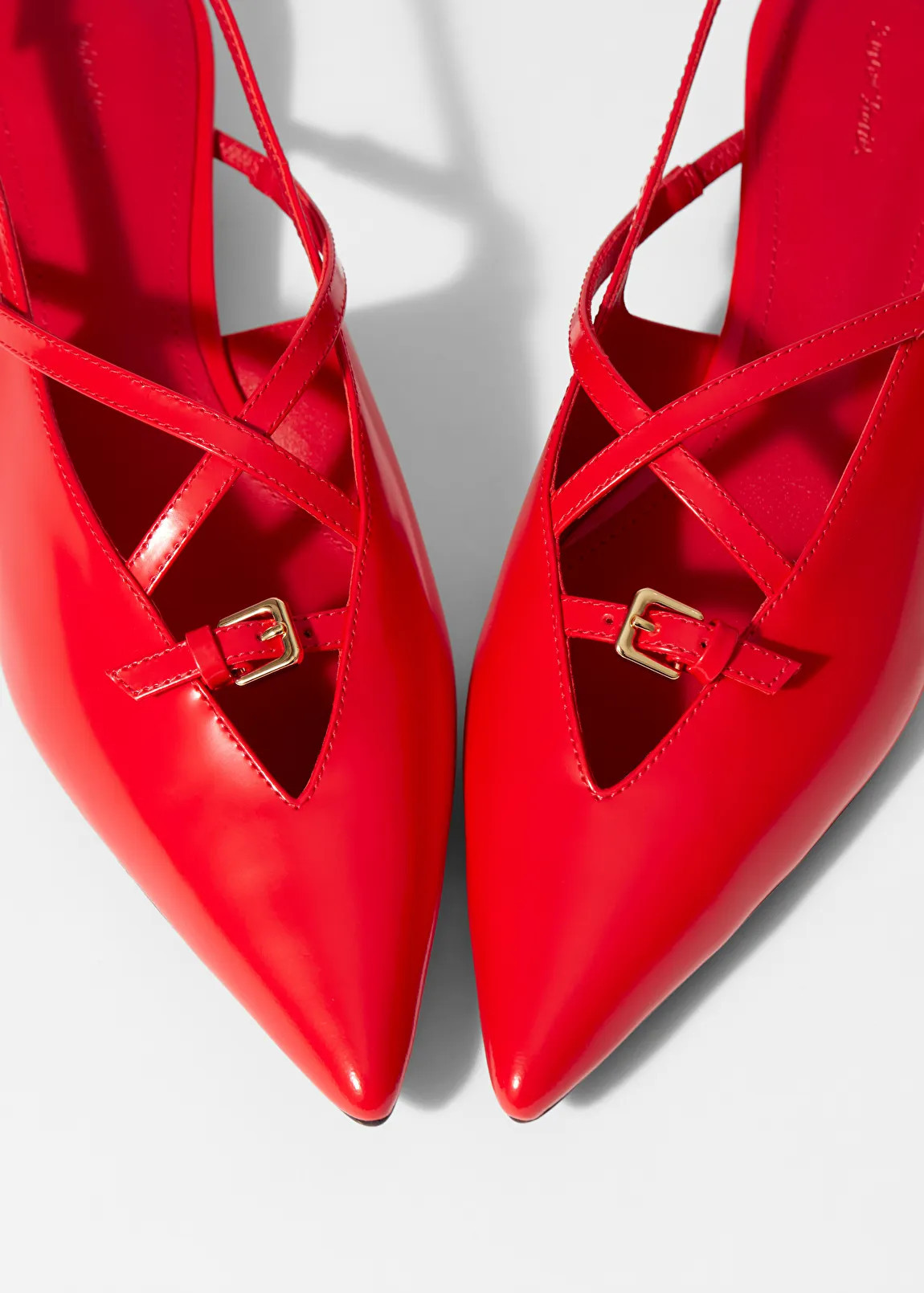 Buckled Strappy Slingback Ballerinas | & Other Stories - US