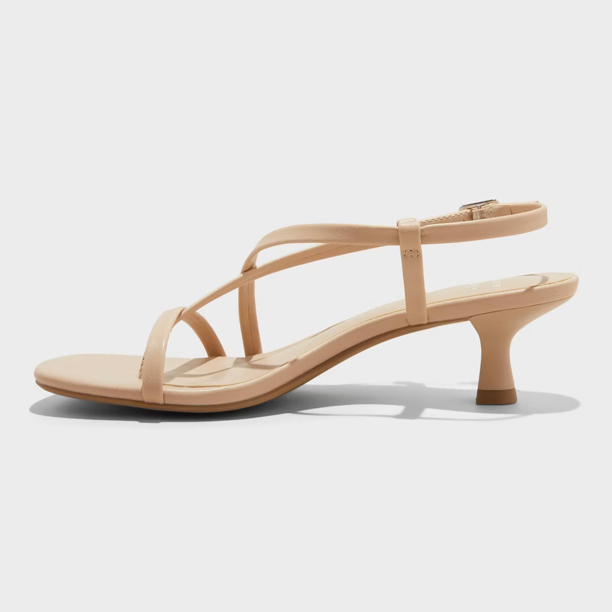 Women's Reggie Toe Thong Strappy Heels - A New Day™ | Target
