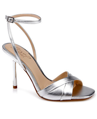 Jewel Badgley Mischka Women's Parisa Square Toe Dress Sandals - Macy's | Macy's