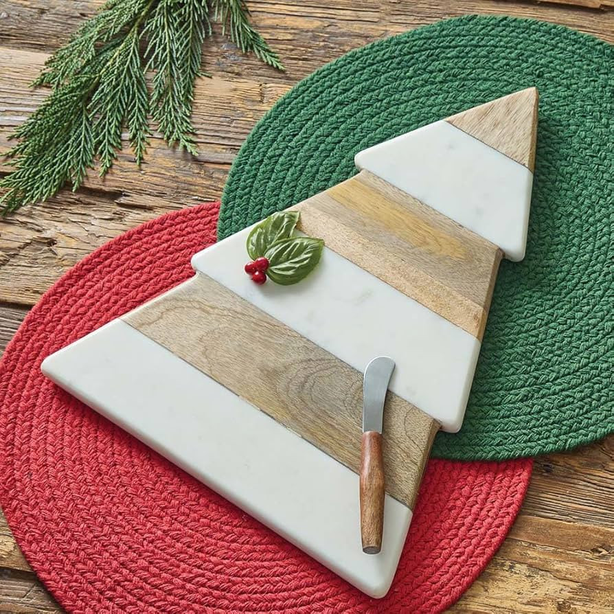 BLACK FOREST DECOR Holiday Pine Cutting Board | Amazon (US)
