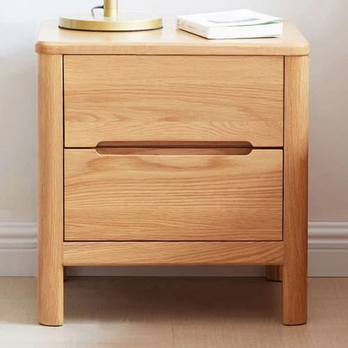 Modern Collective Portillo Oak Wood Bedside Table | Temple & Webster | Temple & Webster AU